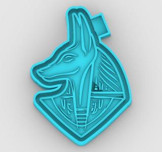 Egyptian Cat 181630 - freshie mold - STL for silicone mold