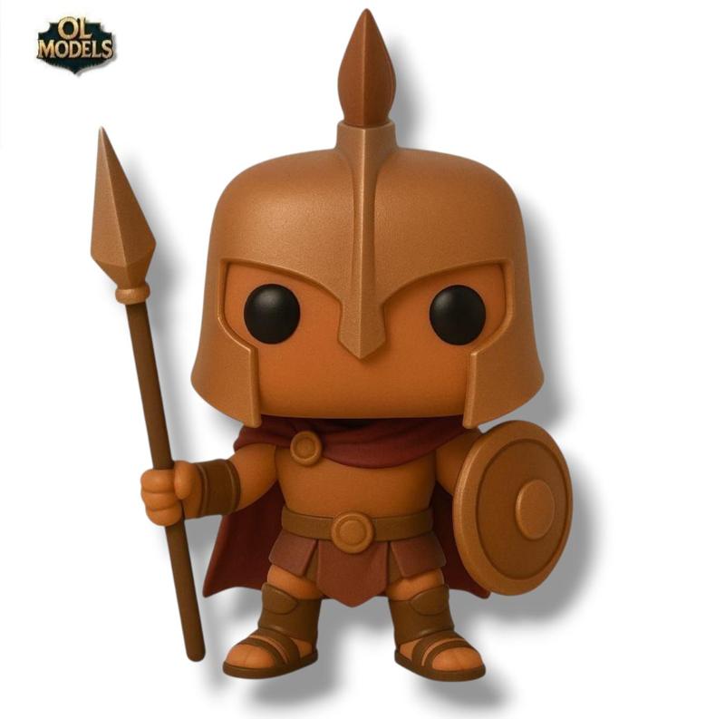 Pantheon Chibi Figure League of Legends 3D Model
