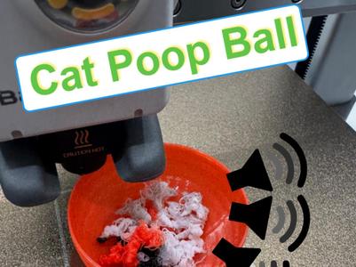 Poop ’n’ Play Ball – Sustainable Cat Fun