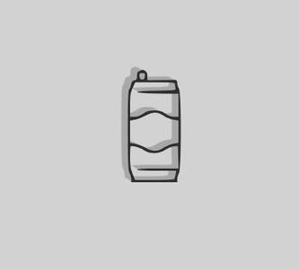 Beer Can Decoration - 2D Art