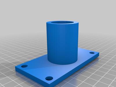 Shoreline rod holder base