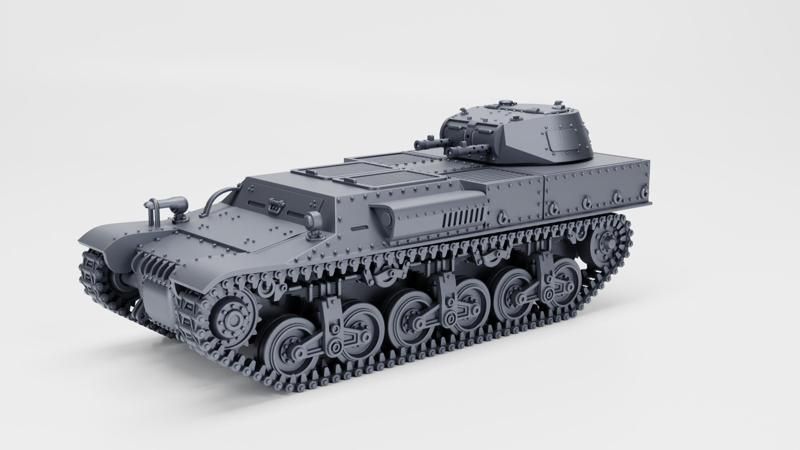 Panzer I Turm auf Lorraine Schlepper(f) + 3 Tankmen (Ad-Hoc, Germany, WW2)