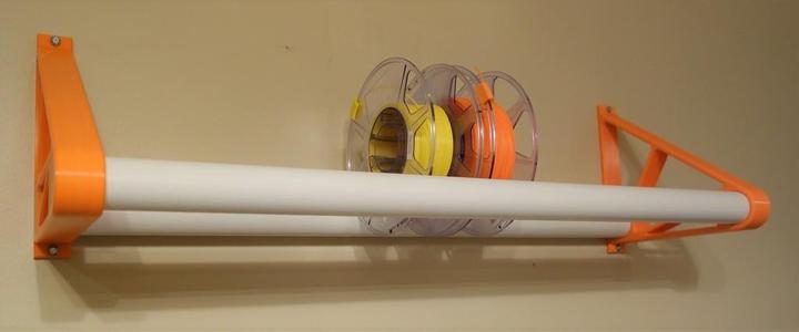 Filament Spool Wall Bracket
