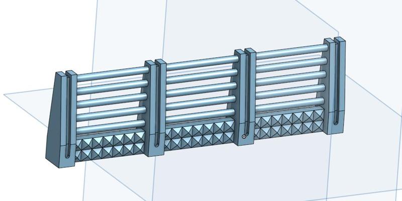 Studded Grati Barrier