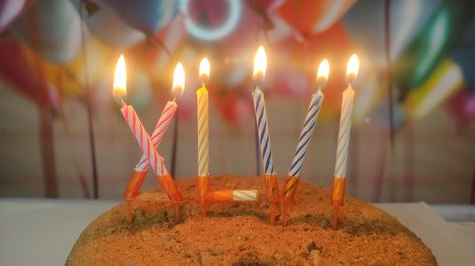 Numbers from candles