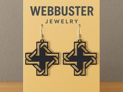 Crossbound Sigil Earrings