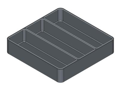 Simple Desk Drawer Organizer