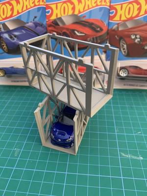 Stackable HotWheels Display
