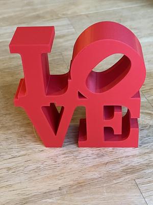 LOVE word art