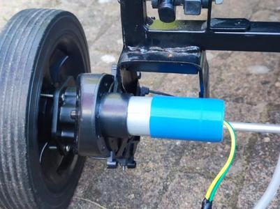 Motor cover for FolloBEE cart