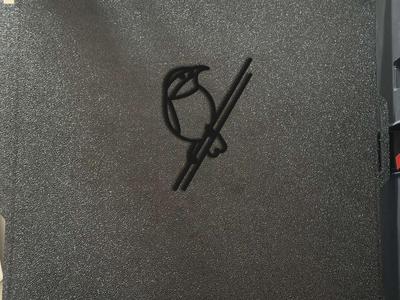 Bird in Flight 2D wall decoration