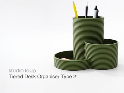 Tiered Desk Organiser Type 2