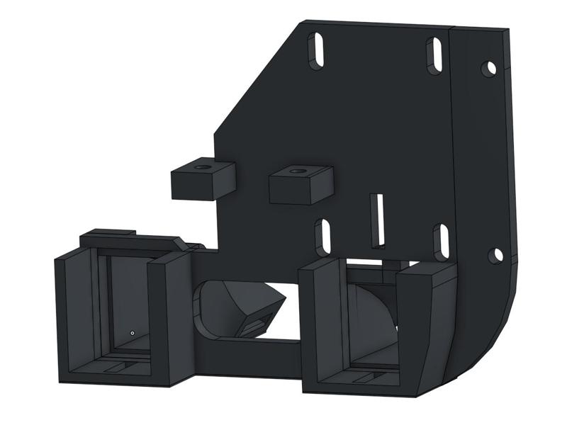 Hemera + XS Fan and BLTouch Mount