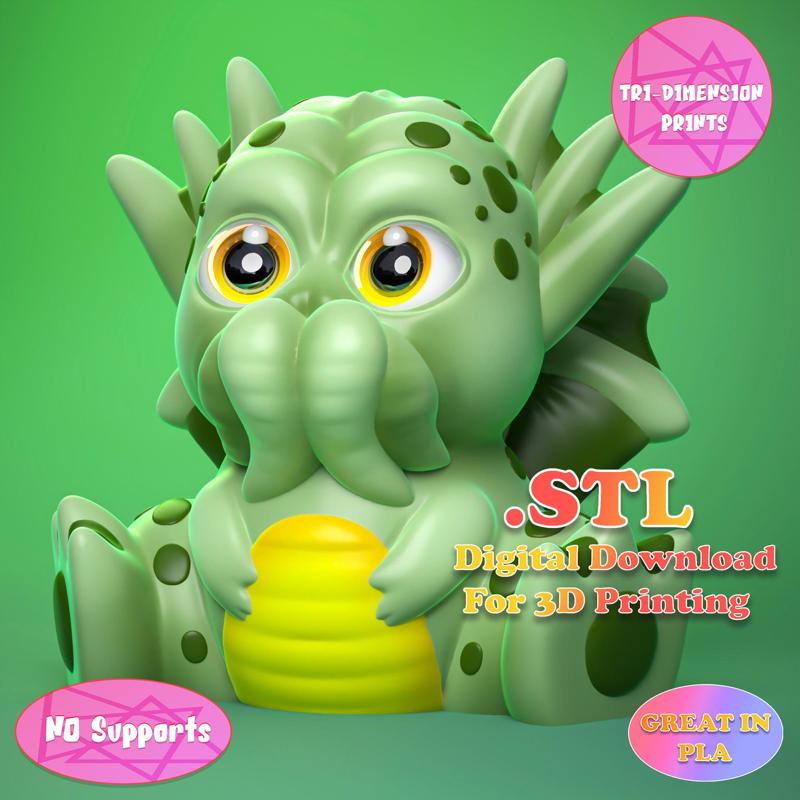 CUTE CTHULHU (NO SUPPORTS)