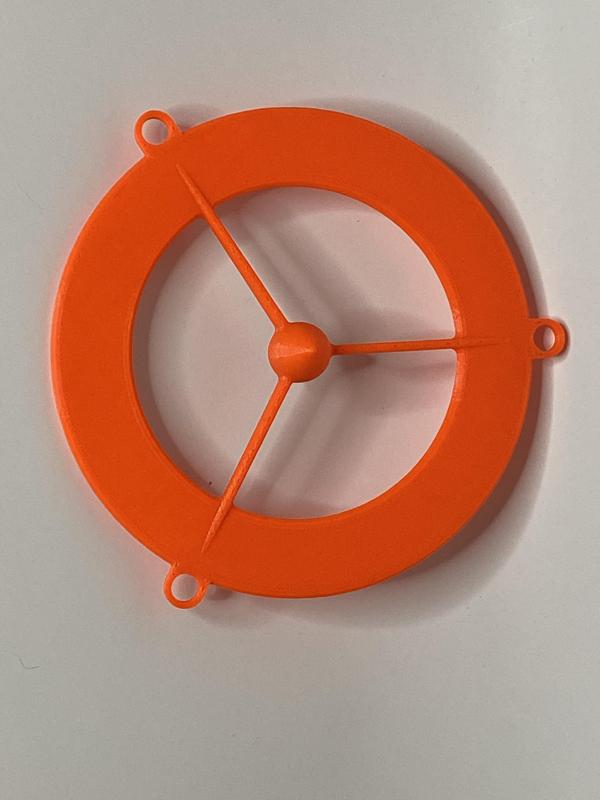 80% Air Raid Siren - blank front holder