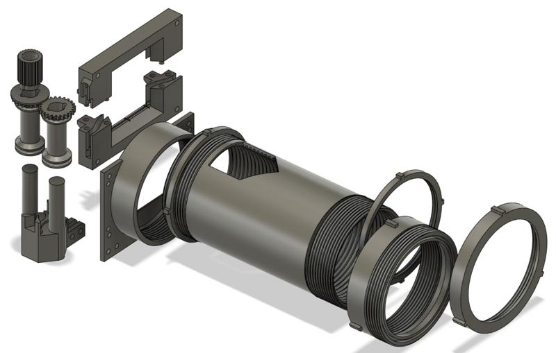 Analog film scanning modular platform