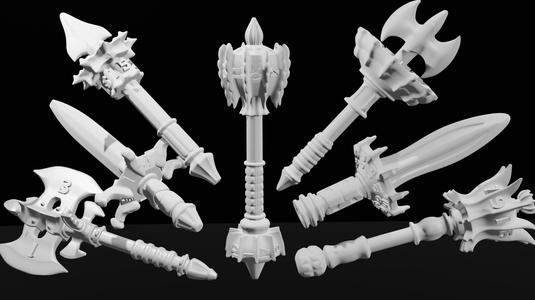 Dice set -Weapon set Vol. I- (Full set)