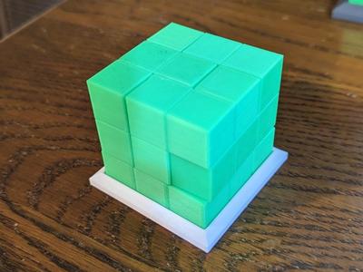 Mikusiński Cube puzzle