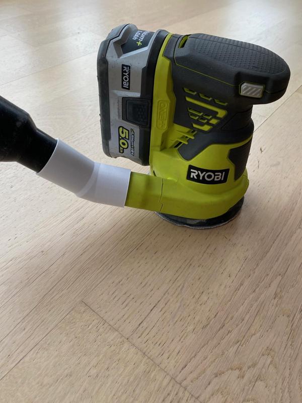 Ryobi orbital sander vacuum adapters