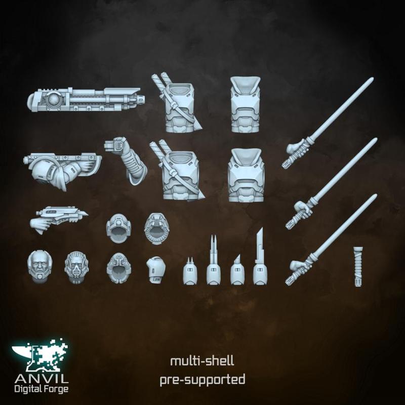 Desert House Heavy Infantry - Booster Pack