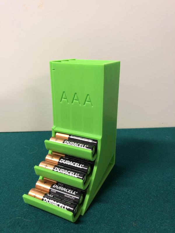 AAA Battery Dispenser that won't jam