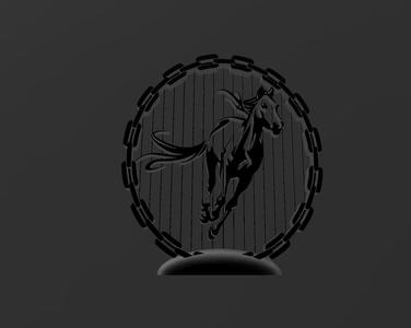 Horse Q3 - Quick Print Gift - 2D - NO SUPPORT