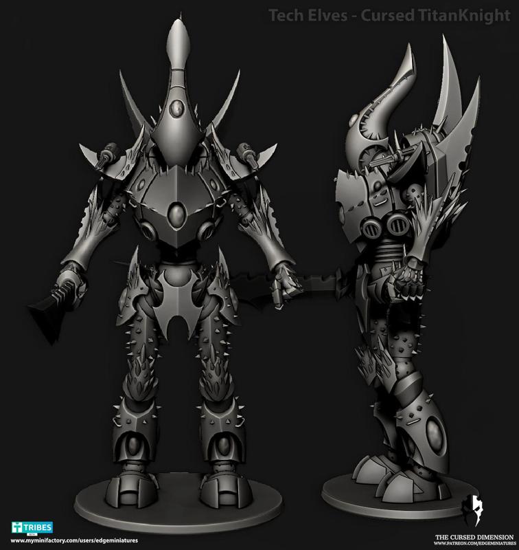 Cursed Elves - Cursed TitanKnight