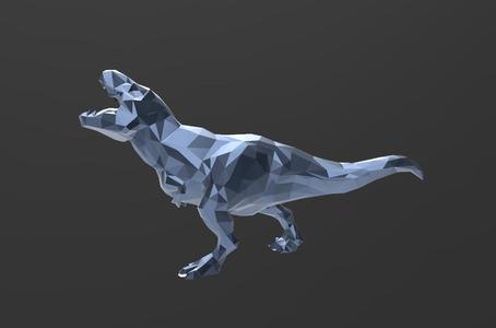 Tyrannosaurus Rex - Low Poly