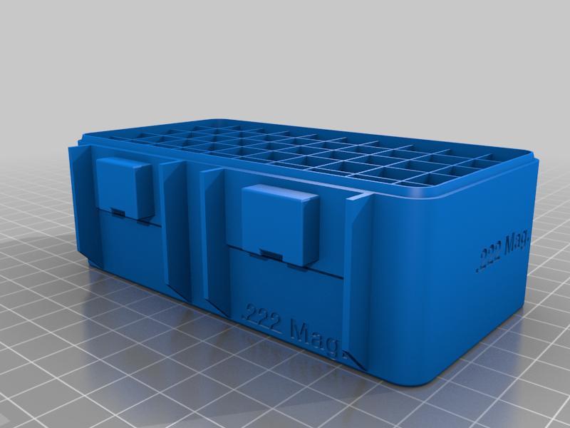 .222 Remington Magnum, Double Latch Modular Ammo Box