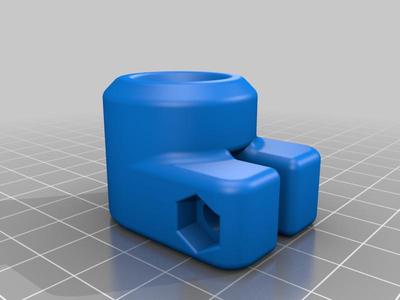 Proxxon micromot adapter for drilling solid square bases