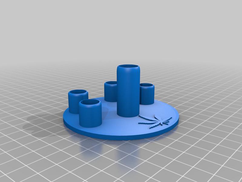 THC Vape Battery and Cartridge Holder