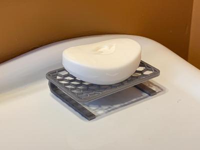 Modern Hexagonal Soap Dish