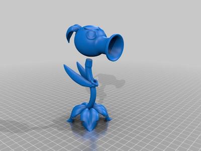 Peashooter (Plants Vs Zombies Garden Warfare) - Minimal Supports
