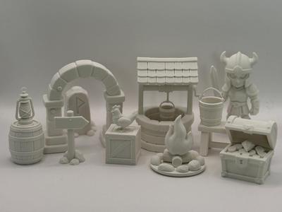 Dungeon Props - Village Essentials Pack