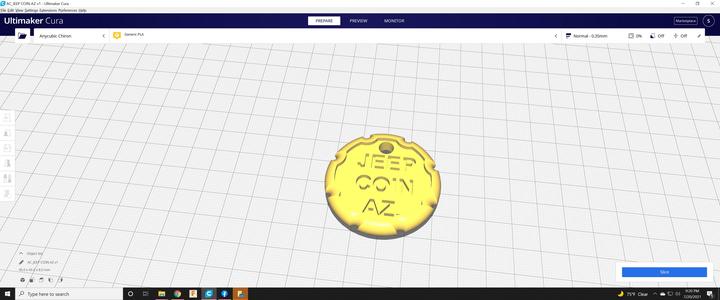 JEEP COIN AZ.