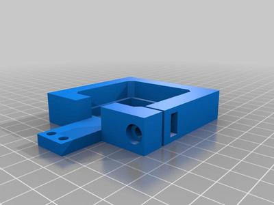 x y Motor Drag Chain Mount