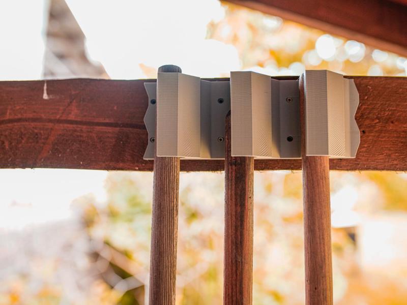 Wall Mount for Garden Tool Handles