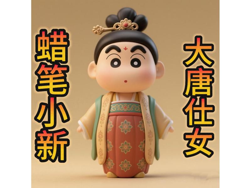 Crayon Shin-chan Tang Dynasty Lady - 2025 Wang Defu artwork 47