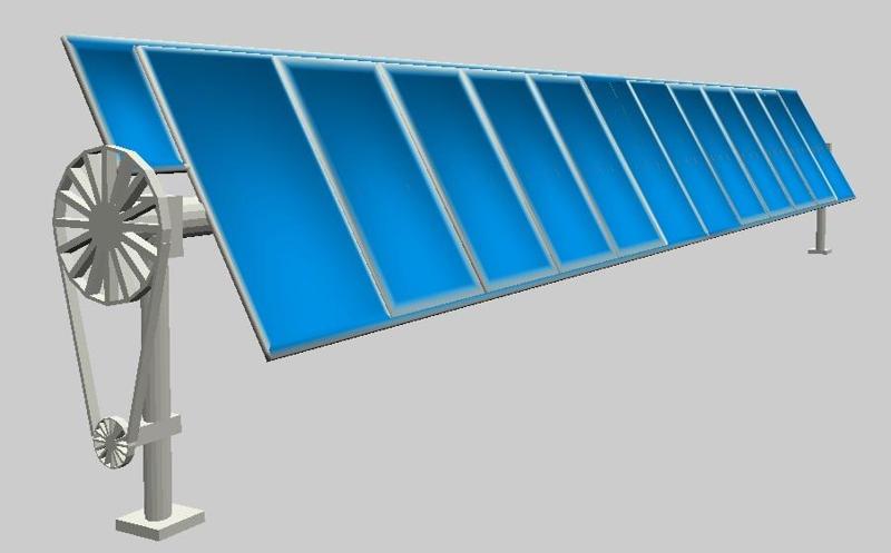 Solar Panel Rotating