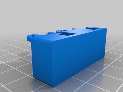 Endkappe für LEHA Vorhang Schienensystem x2 40mm