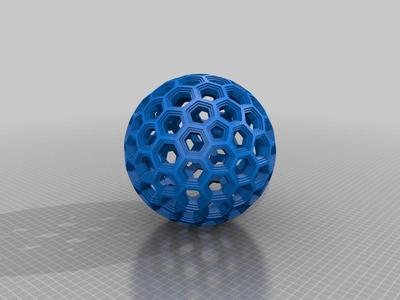Hexagon Pentagon sphere Honeycomb