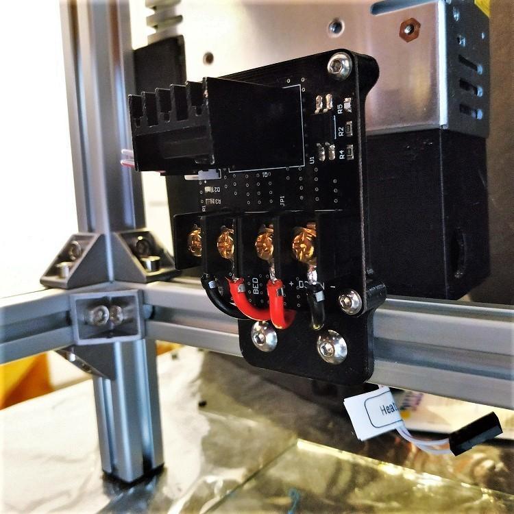 Mosfet Holder for 2020 Extrusion