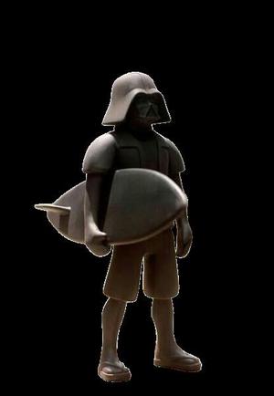 darth vader surfer