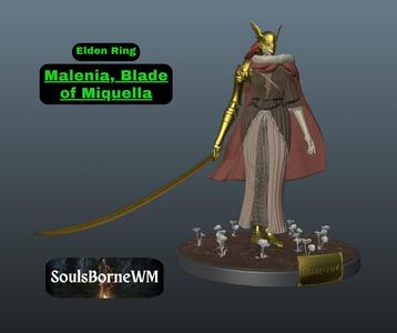 Elden Ring: Malenia, Blade of Miquella V2 Remake (With Bonus)