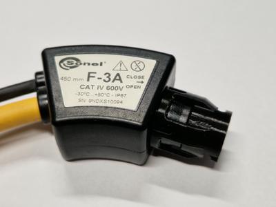 Latch/lock for SONEL F-3A measuring clamps