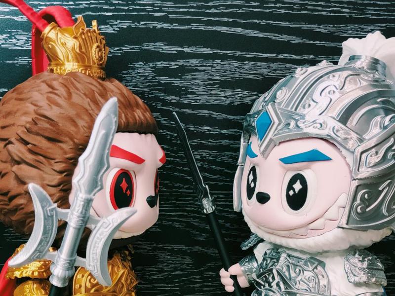 labubu Zhao Yun's Dragon Gall Silver Spear