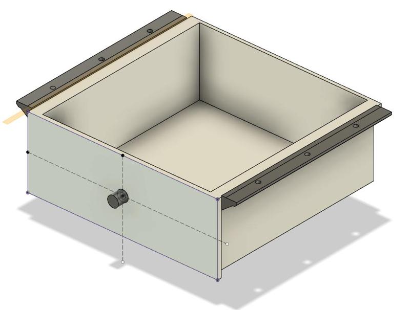 Scrap drawer