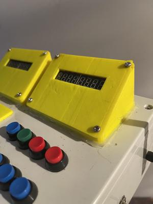 7segment display stand case