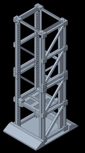 Modular Elevator (Tabletop 40k)