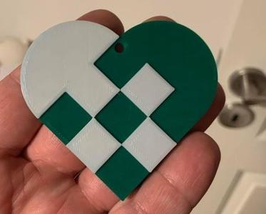 Christmas Ornament (Heart)